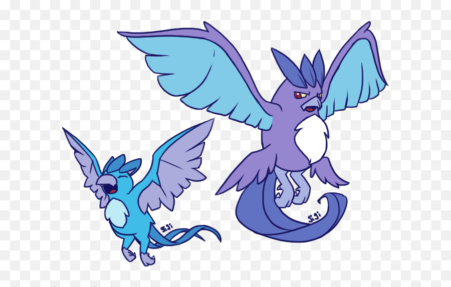 Articuno - Cartoon Png,Articuno Png