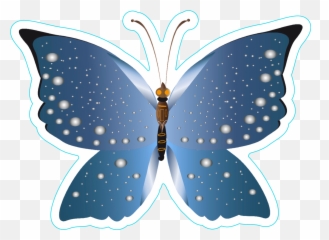 Butterfly Sticker Patch