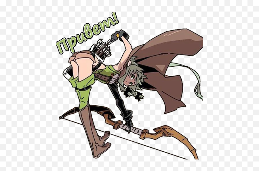 Telegram Sticker 10 From Collection Goblin Slayer - Cartoon Png,Goblin Transparent