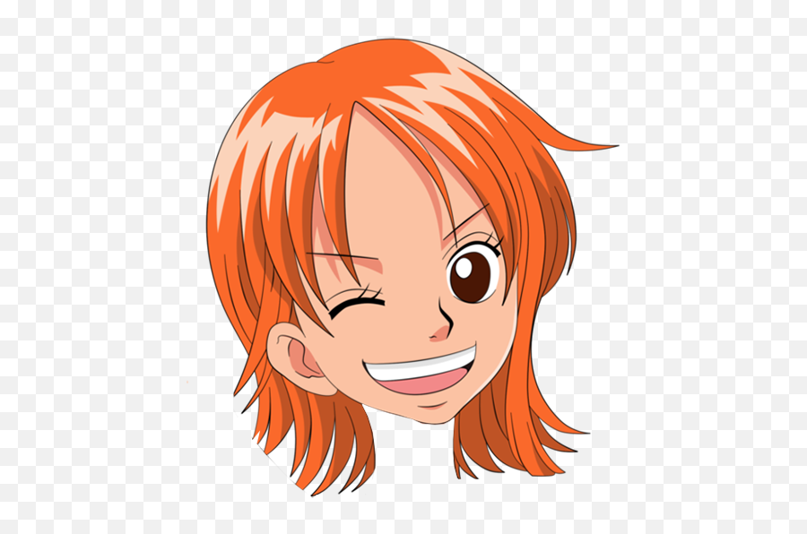 Main Characters In One Piece Stickers Nami Png