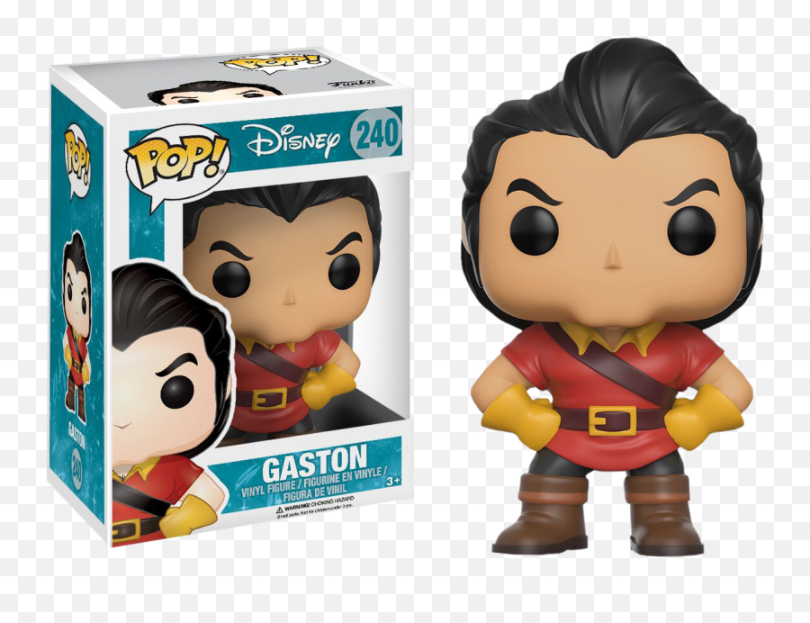 Gaston Pop Vinyl Figure Beauty And The Beast Funko - Beauty And The Beast Funko Pop Png,Gaston Png