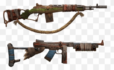 Ak - Dying Light Weapons Concept Art Png,M1 Garand Png