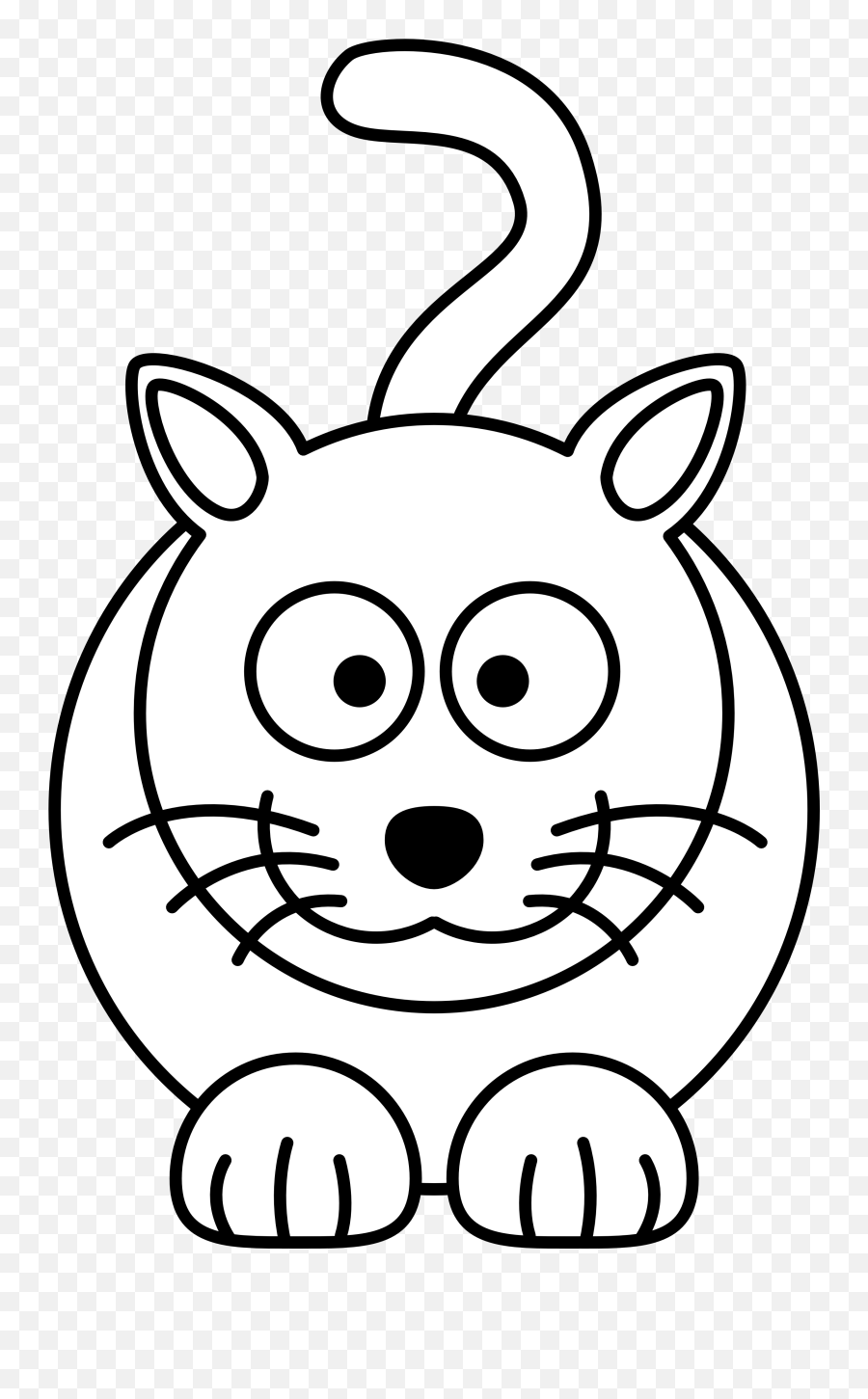 Clipart Cat Easy Transparent Free For - Drawing Book For Kids Pdf Png,Cat Face Transparent Background