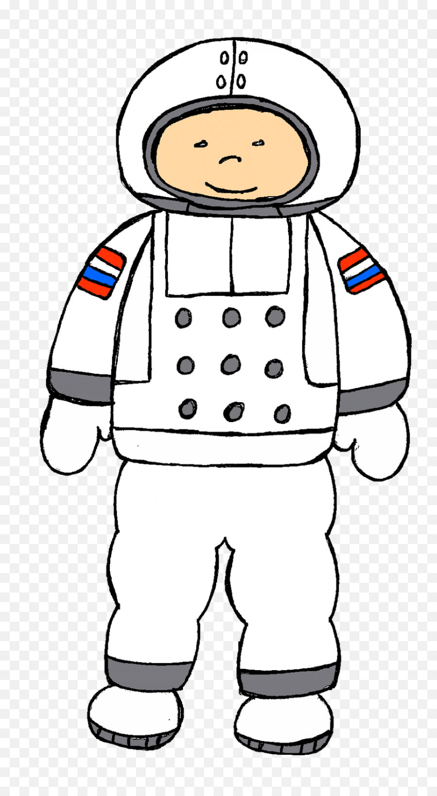 Free Astronaut Clipart Png Characters - Standing Astronaut Clipart,Astronaut Clipart Png