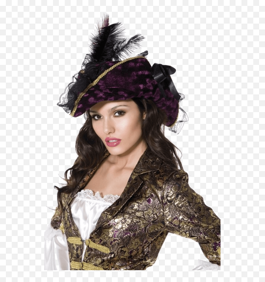 Womenu0027s Pirate Hat - Chapeu De Pirata Feminino Luxo Png,Pirate Hat Png