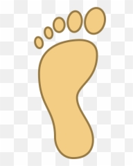 Footprint Clipart Pathway - Foot Png Download Full Size Clip Art,Pathway Png