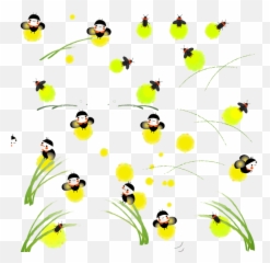 Download Flora Leaf Of Cartoon Poster The Fireflies Hq Png