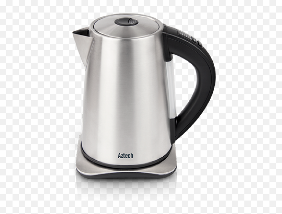 Aztech Silvertone Temperature Controlled Electric Kettle - Kettle Png,Kettle Png