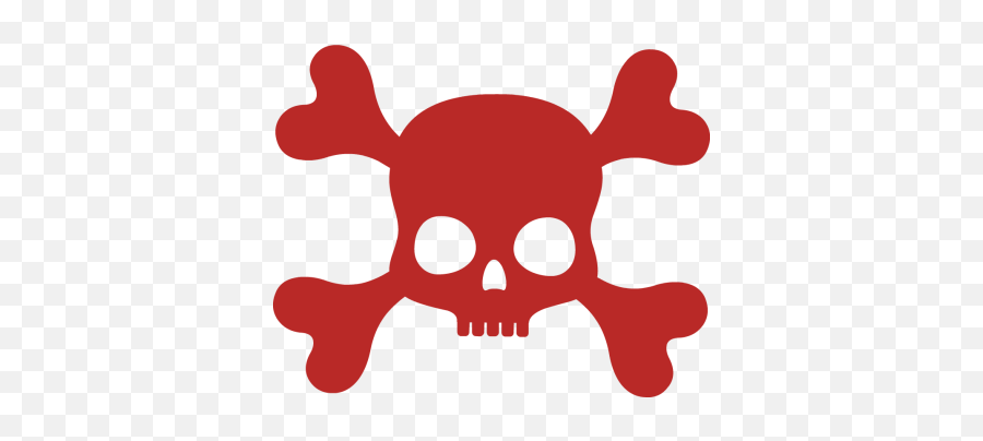 Skull And Crossbones Clipart Red Full Size Png Download - Moor Park Tube Station,Red Skull Png