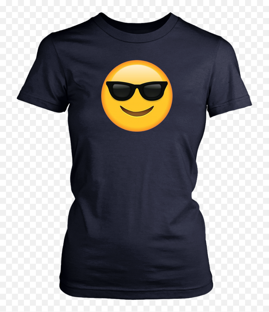 Sunglasses Smile Face Emoji Shirt U2013 Teekancom Png