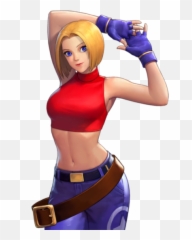 Blue Mary - Kof Png