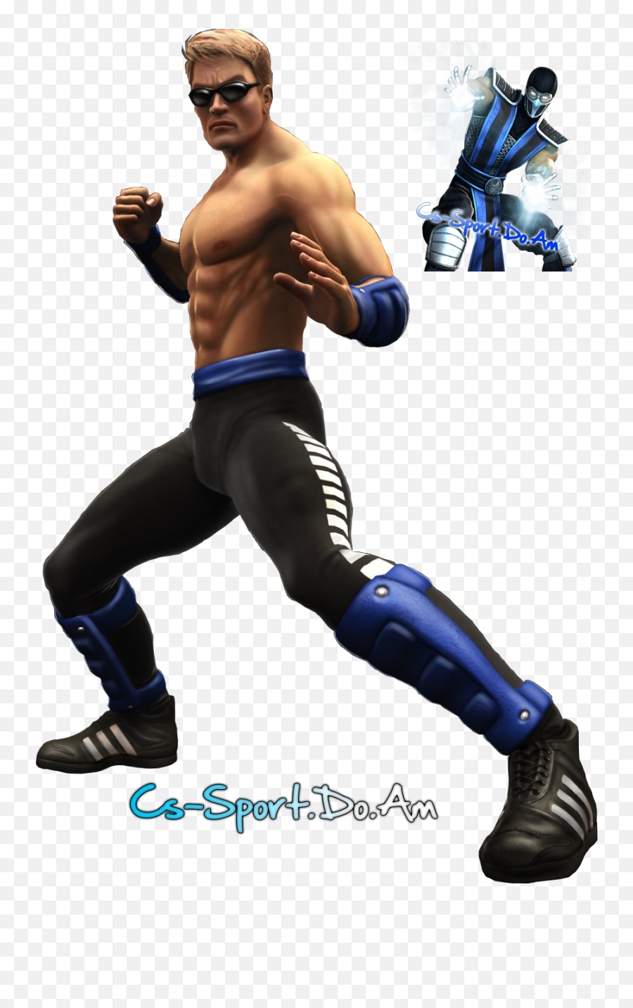 Mortal Kombat Johnny Cage Render - Mortal Kombat Shaolin Monks Johnny Cage Png,Johnny Cage Png