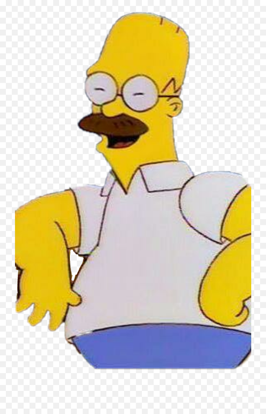 Homerosimpson Sticker By Hugo Peñaloza - Cartoon Png,Ned Flanders Png