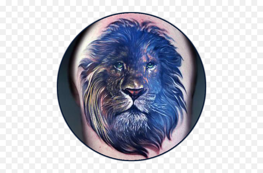 Lion Tattoo Designs U0026 Wallpapers - Apps On Google Play Water Lion Tattoo Png,Lion Tattoo Png