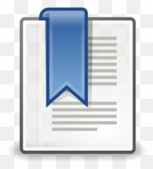 Pdf Bookmarks Png U0026 Free Bookmarkspng Transparent - Icon