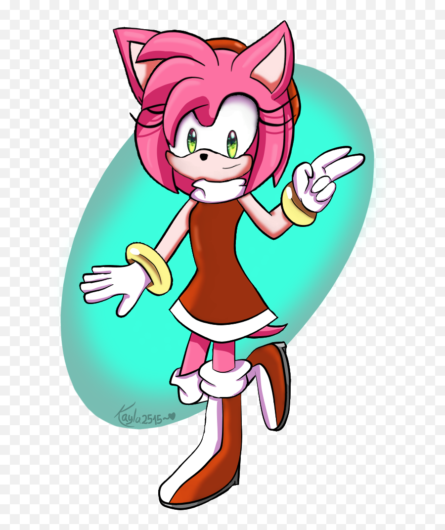 Amy Rose Kayla2515 Adabel Díaz - Illustrations Art Street Cartoon Png,Amy Rose Png