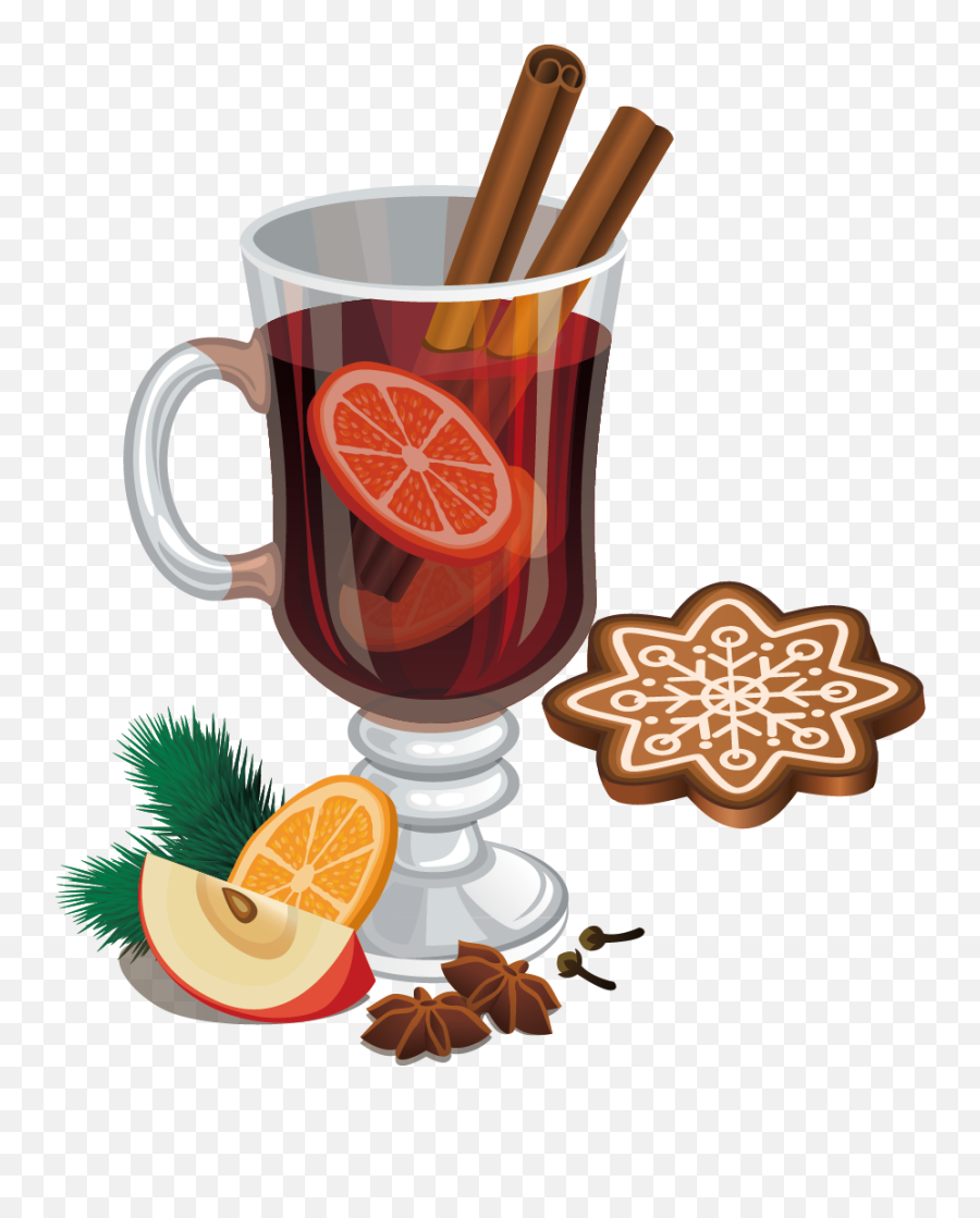 Download Star Anise Png Free Clipart Vector Graphic Royalty - Mulled Wine Images Transparent Background,Stars Clipart Transparent