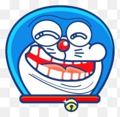 Doraemon Trolflace Troll - Naruto Troll Face Png,Doraemon Png