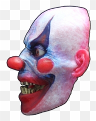 Silicone Clown Skullskin - Creepy png