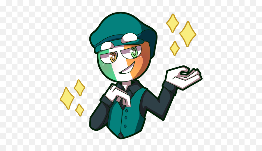 Republic Of Ireland Countryhumans Wiki Fandom - Ireland Countryhumans Png,Ireland Flag Png