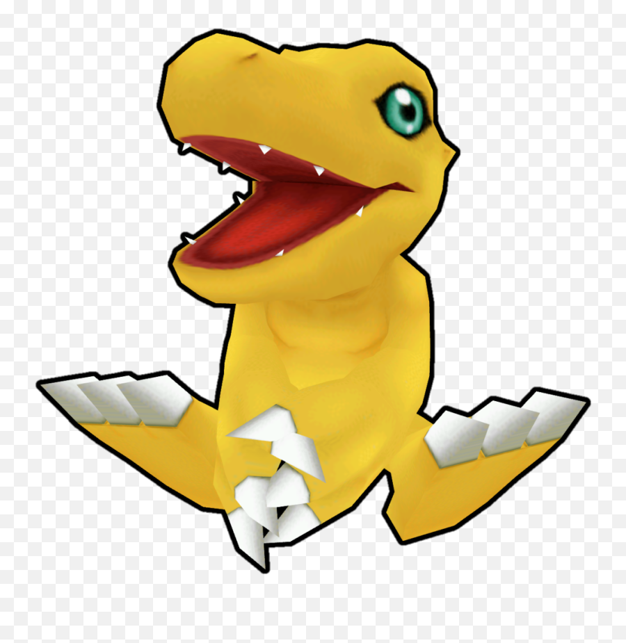 Agumon 3d Model Transparent Png Image - Transparent Agumon 3d Png,Agumon Png