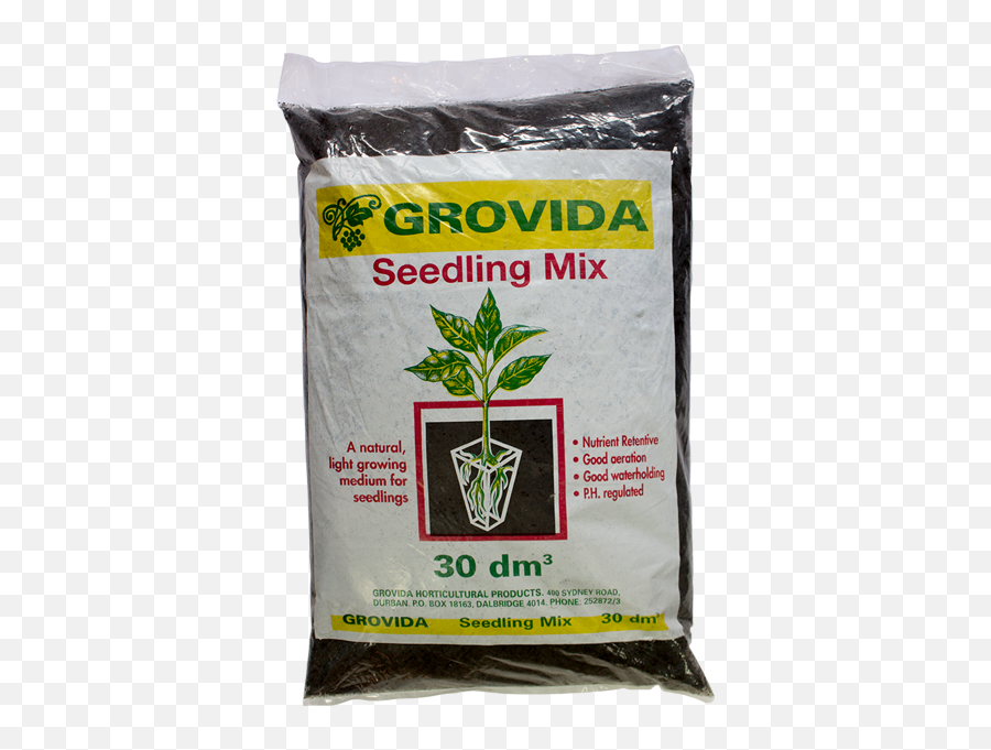 Download Grovida Seedling Mix 30dm3 - Natural Foods Png Soil,Seedling Png