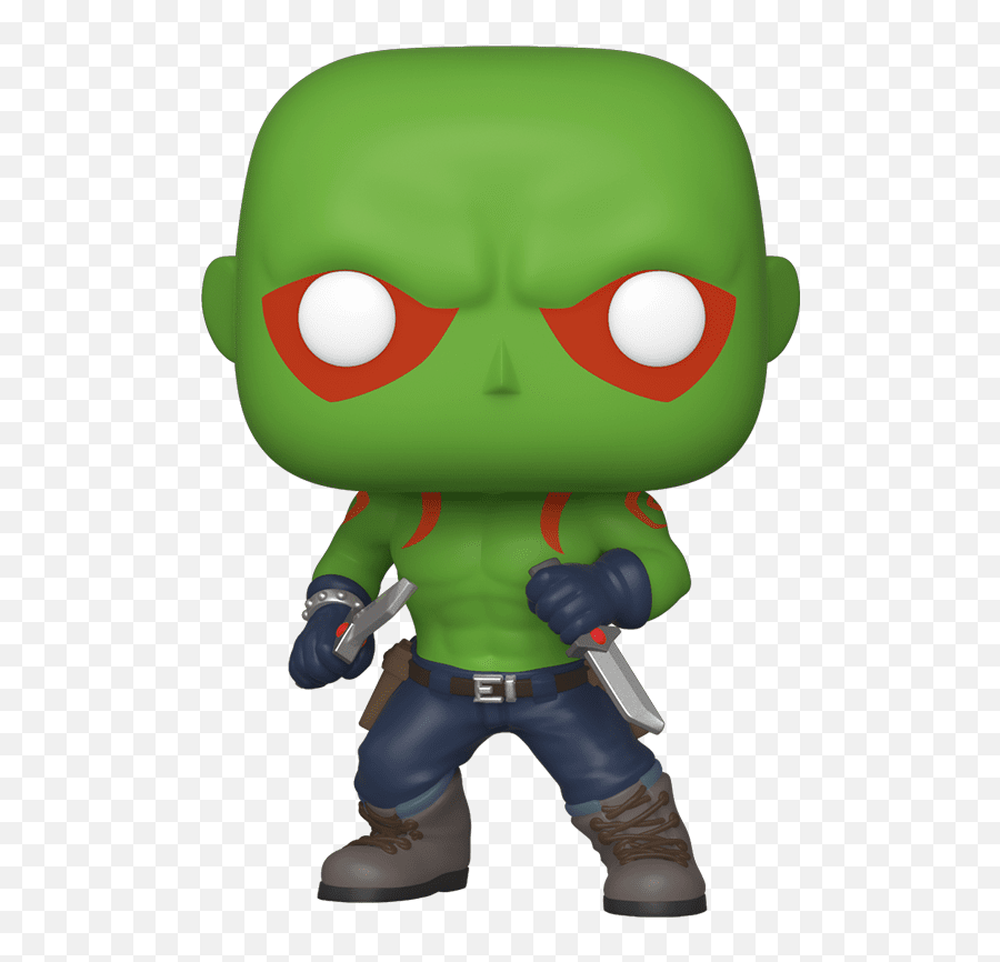 Funko Pop Marvel 442 Drax Holiday Vinyl - New Mint Drax Funko Pop Png,Drax Png