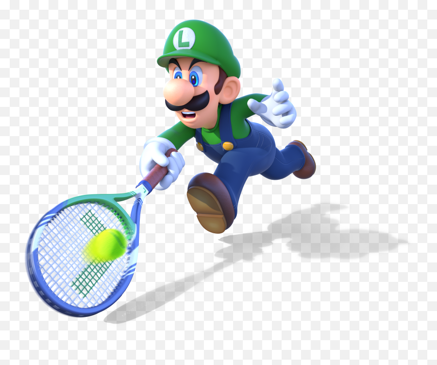 Smash Clipart Tennis - Mario Tennis Ultra Smash Luigi Png,Mario Tennis Aces Logo