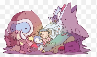 Dawn Piplup Typhlosion Pachirisu Buneary And 2 More - Mythical Creature Png,Typhlosion Png