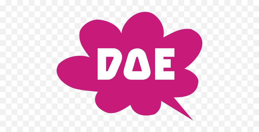 Doe Speech Bubble - Doe Png,Doe Png