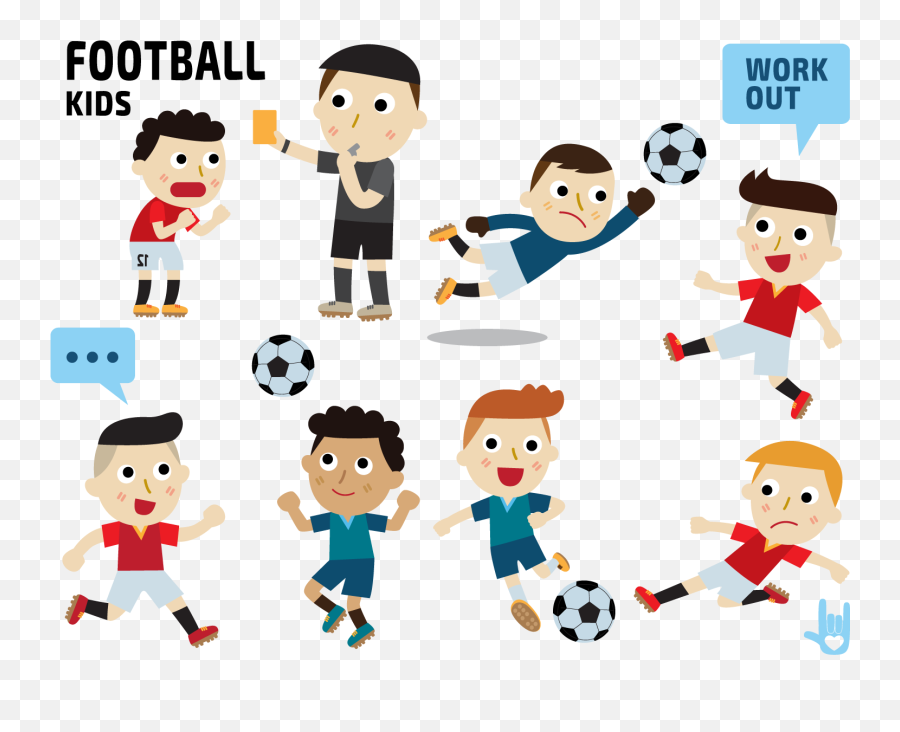 Cartoon Referee Illustration Football Sunshine Boy - Playing Football Clipart Png,Referee Png
