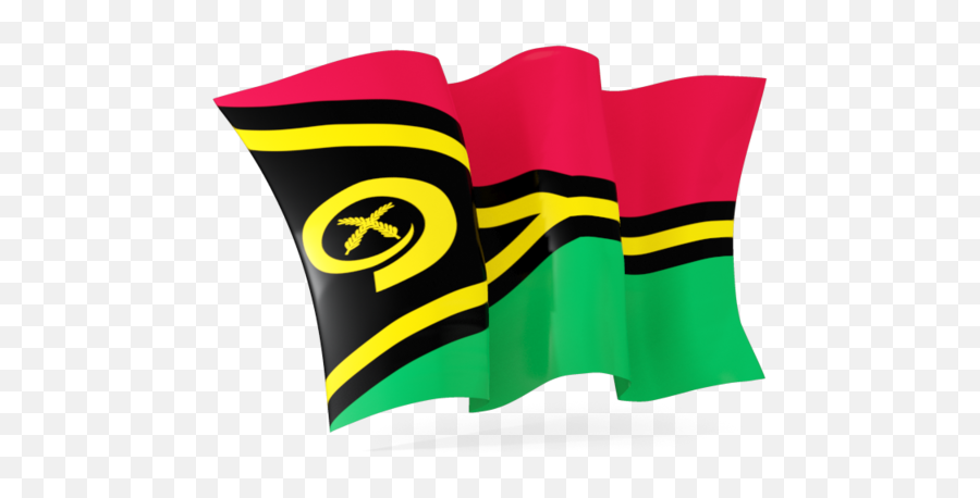 Flag Icon Png Format Vanuatu Embroidered Blouse - Vanuatu Flag Transparent,Green Flag Icon