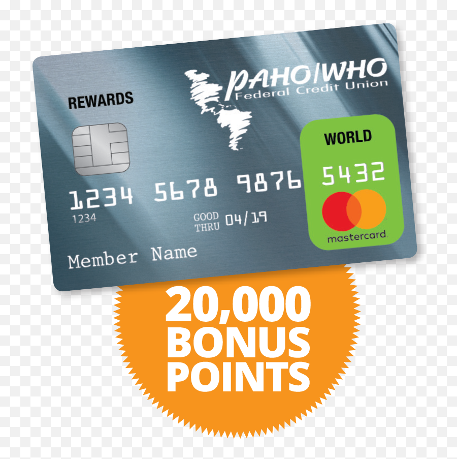 Download Apply For Your Pahowho Fcu Rewards World - Credit Card Png,Master Card Png