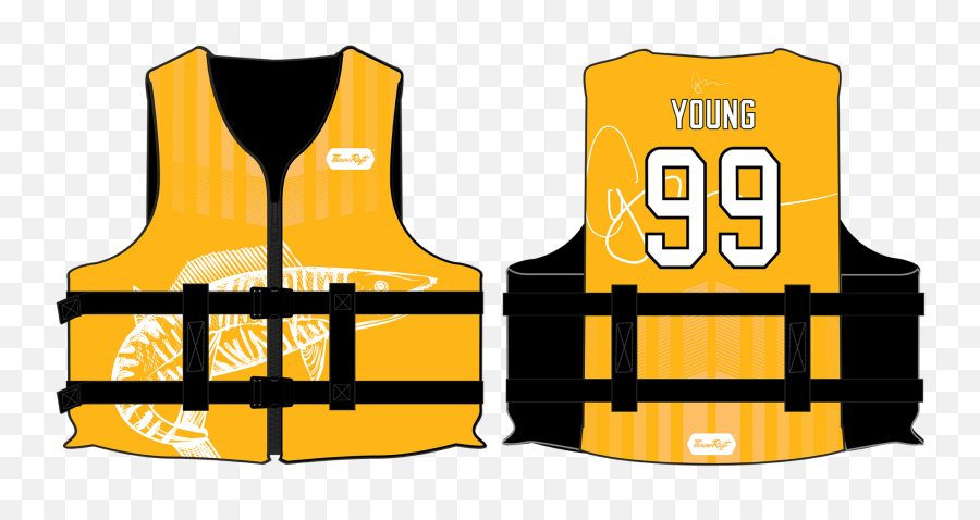 Chase Young Signature Youth Life Jacket - Throwraft Clothing Png,Icon Vest