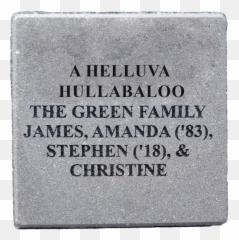 Png Brick Transparent - Commemorative Plaque