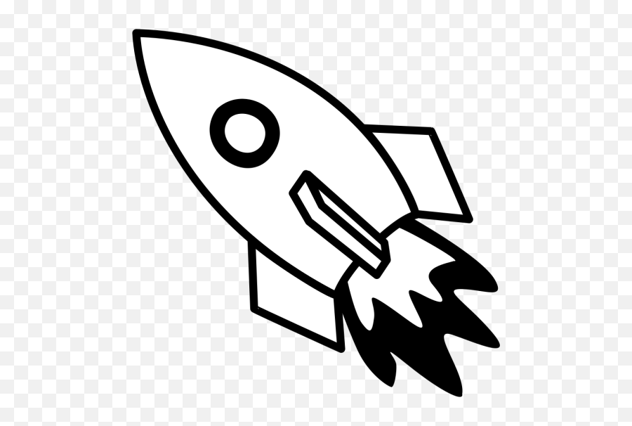 Blue Rocket Ship Png Svg Clip Art For Web - Download Clip Rocket Ship Coloring Page,Rocketship Icon