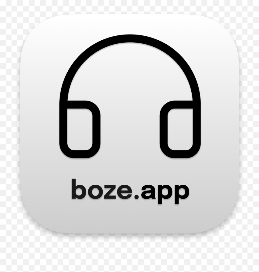 Boze App - Control Your Bose Headphones From Your Macu0027s Language Png,Headphones Vector Icon