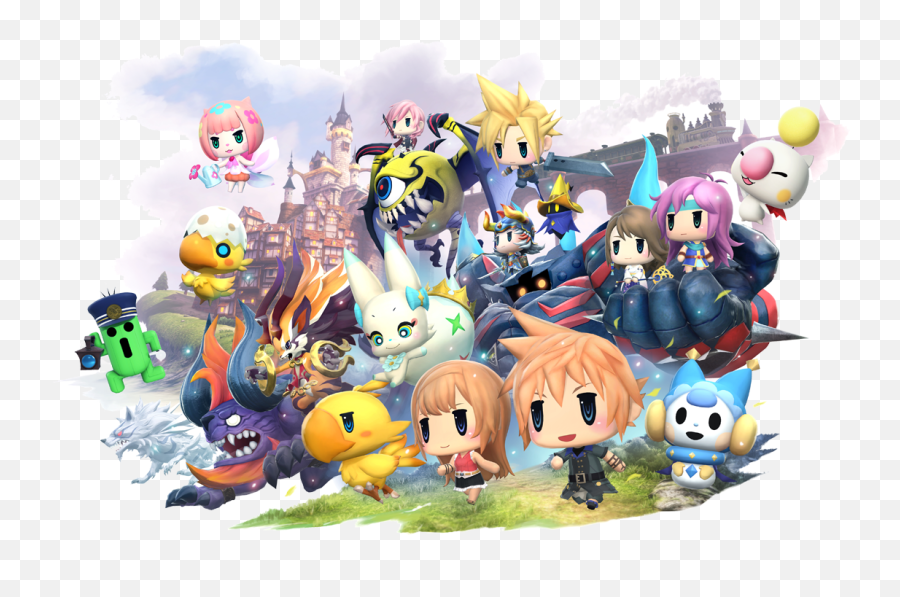 Final Fantasy Demo Coming Out Next Week - World Of Final Fantasy Png,Final Fantasy Png