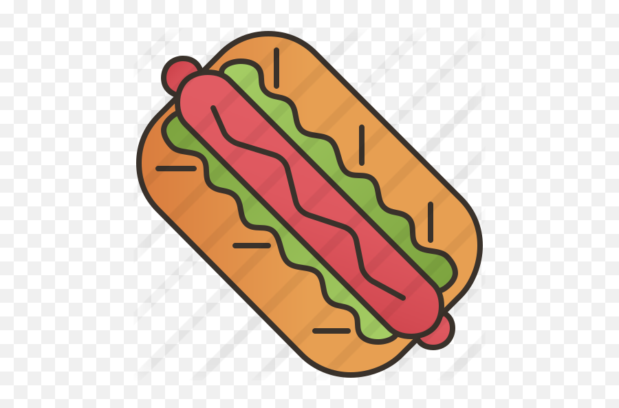 Hotdog - Free Food Icons Clip Art Png,Hotdog Transparent