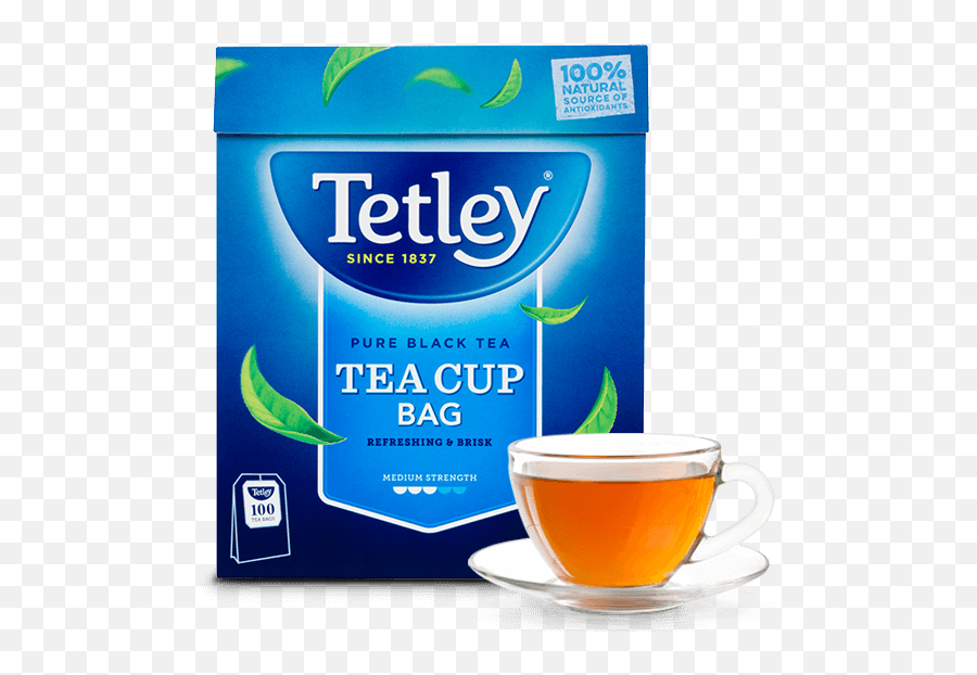 Tetley Black Tea Cup Bags Australia - Tetley Extra Strong Tea Bags Png,Tea Cup Transparent