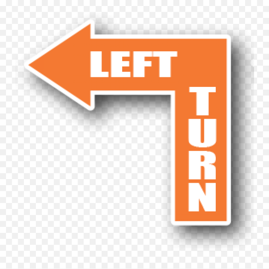Turn Left Arrow Png Image - Arrow Sign Left Turn,Left Arrow Png