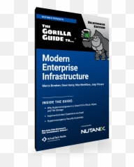 Gorilla Guide Modern Enterprise Infrastructure - Poster Png,Gorilla Cartoon Png