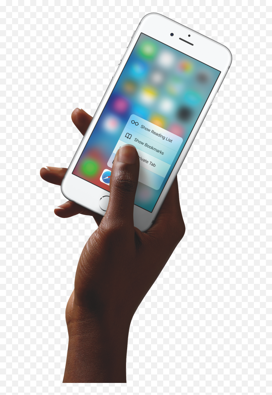 The First Iphone 6s Reviews Are In 3d Touch And Live Photos - African American Hand Holding Iphone Png,Iphone 6s Png