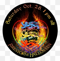 Firestormu0027s 2017 Halloween Party Firestorm Viewer U2013 The - Circle Png,Firestorm Png