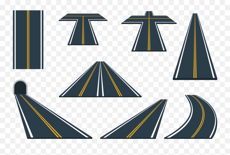 Highway Vectors - Download Free Vectors Clipart Graphics Toll Road Png,Triangle Vector Png