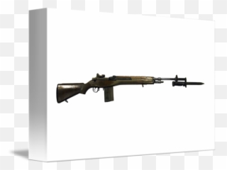 M14 Rifle Developed From The M1 Garand - Firearm Png,M1 Garand Png