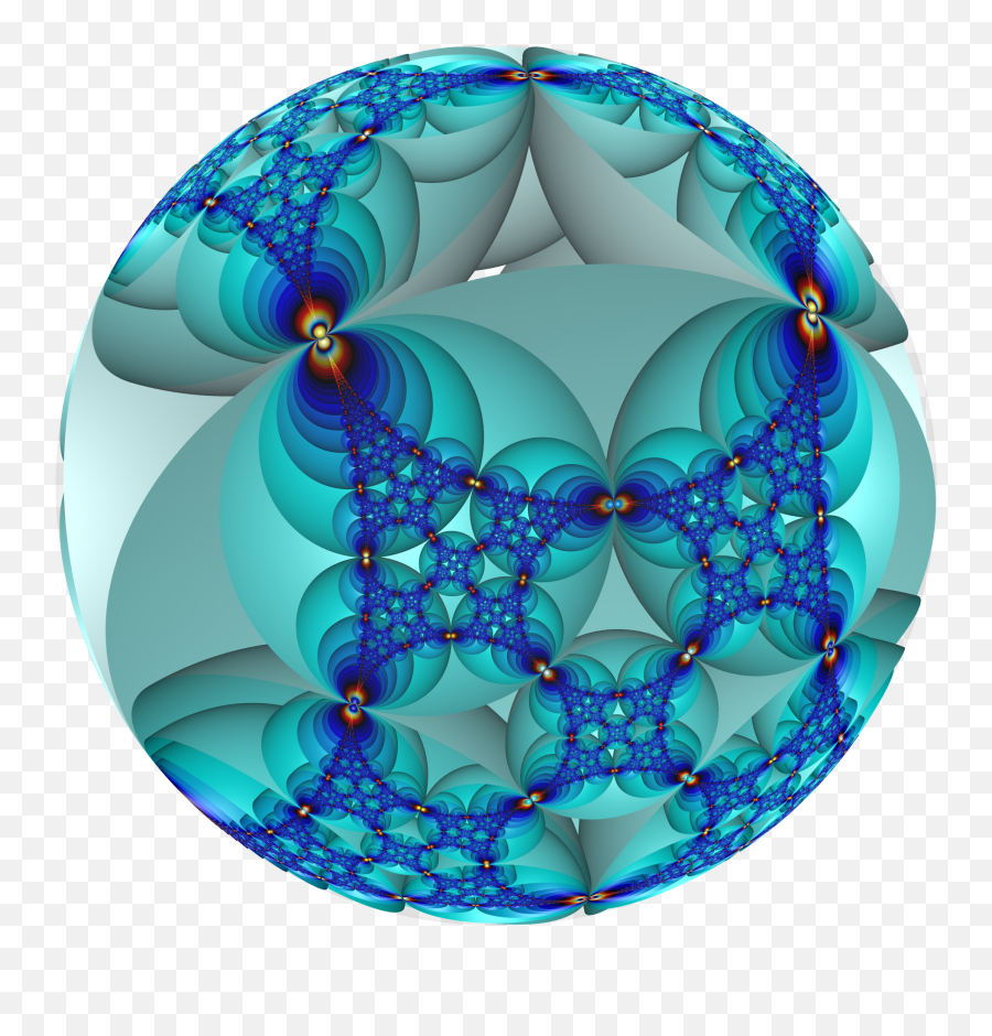 Filehyperbolic Honeycomb 4 - 3i Poincarepng Wikimedia Commons Fractal Art,Honeycomb Pattern Png