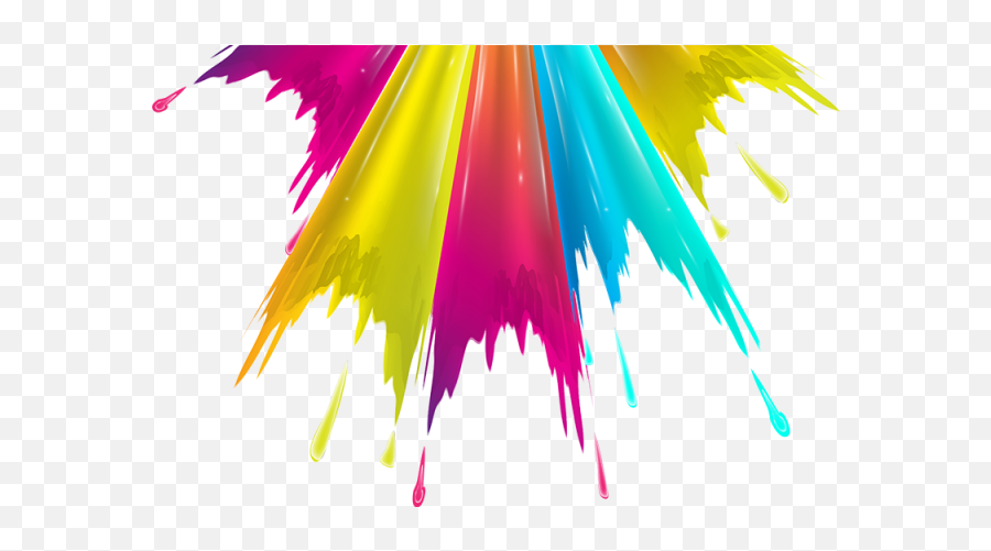 Transparent Colorful Clipart - Transparent Color Splash Png,Cool Transparent Background