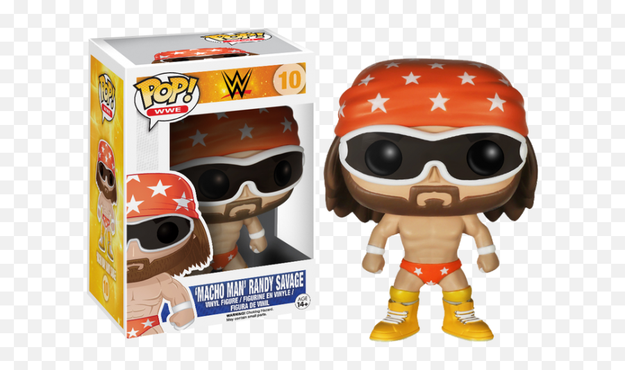 Wwe - Randy Savage Pop Vinyl Figure Randy Savage Funko Pop Png,Randy Savage Png