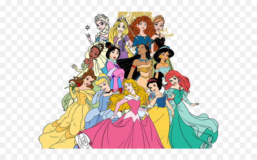 Cinderella Clipart Sleeping Beauty - Disney Princesses Including Frozen Png,Disney Castle Png
